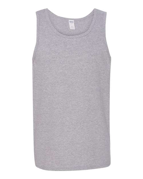 Gildan 5200 Tank Top – Sport Grey – Front