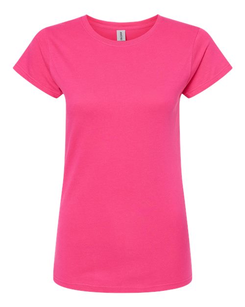 Gildan 64000L T-Shirt – Heliconia – Front