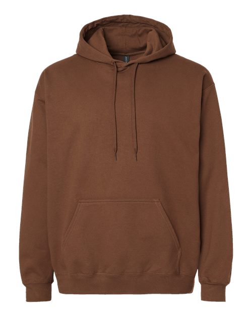 Gildan SF500 Hoodie – Cocoa – Front