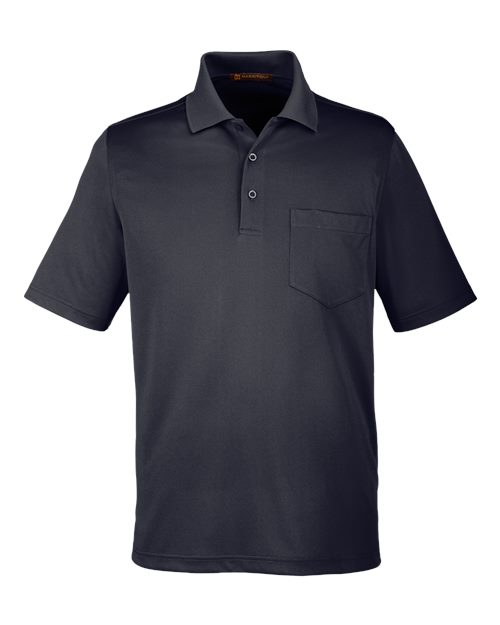 Harriton M348P Polo – Front