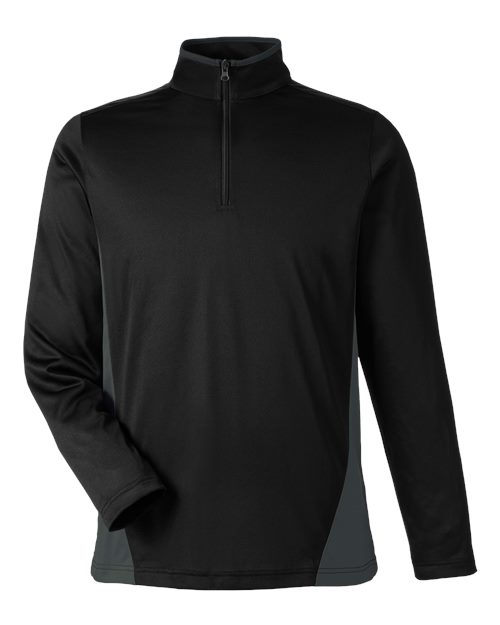 Harriton M786 Quarter-Zip – Front