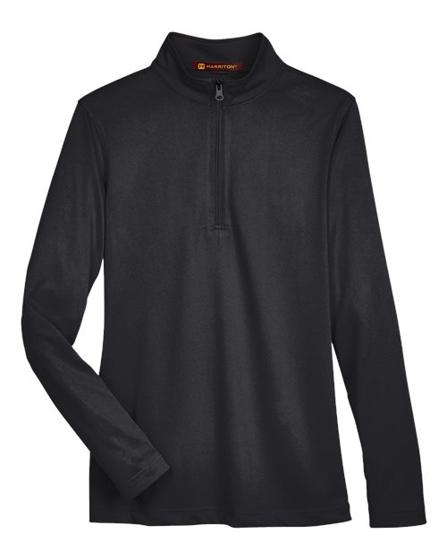 Harriton M748W Quarter-Zip – Front