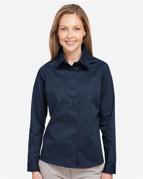 Harriton M585LW Shirt – Front