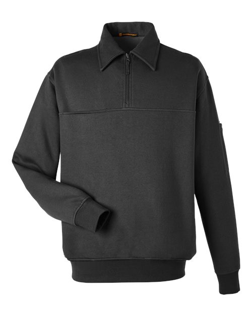 Harriton M712 Quarter-Zip – Front