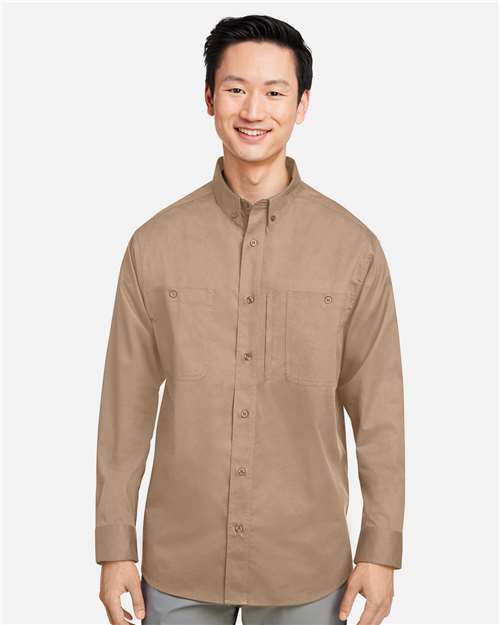 Harriton M585L Shirt – Front
