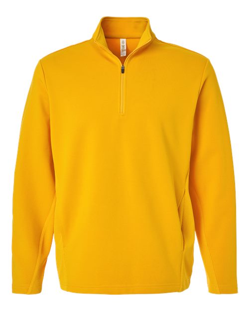 Team 365 TT401 Quarter-Zip – Sport Athletic Gold – Front
