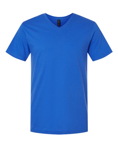 Gildan 64V00 T-Shirt – Royal – Front