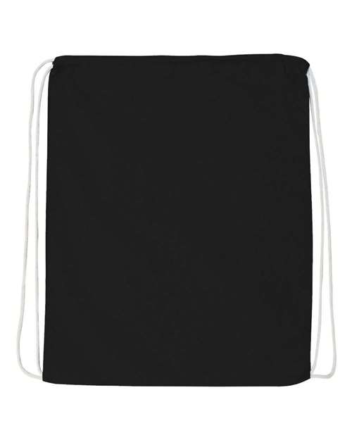 Q-Tees Q4500 Drawstring Bag – Front