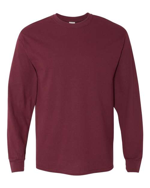 Gildan 5400 T-Shirt – Maroon – Front